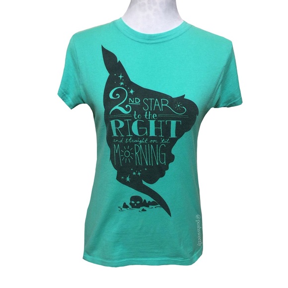 Disney Tops - Walt Disney Peter Pan Fitted Tee